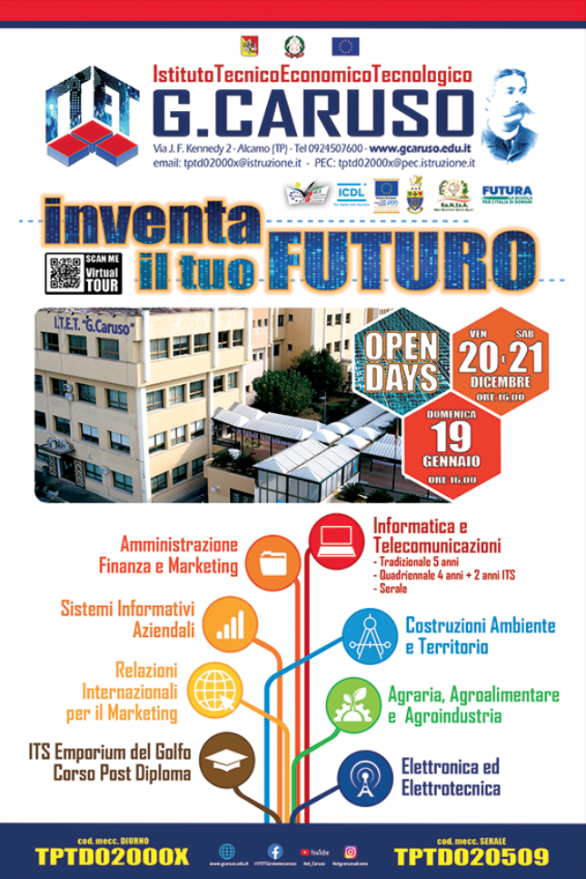 OPEN DAY 2024-2025  &#8211;>  siete invitati presso la nostra scuola venerdì 20,  sabato 21 dicembre 2024 e domenica 19 gennaio 2025 dalle ore 16:00 &#8211;  vi aspettiamo a braccia aperte!